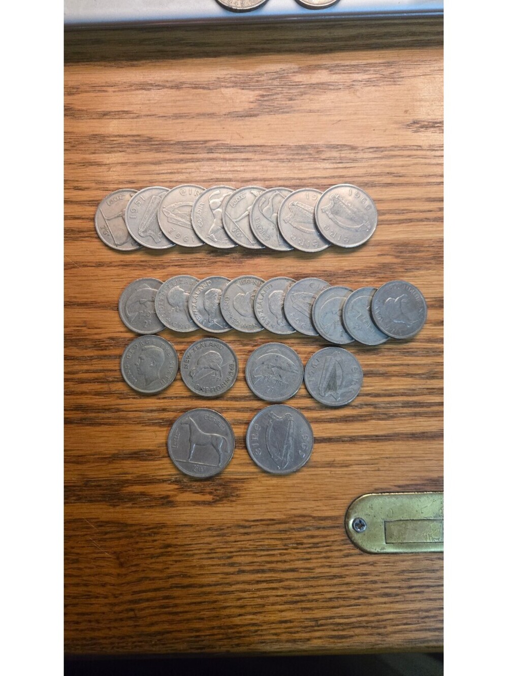 Lot of 23 Vintage New Zealand Coins Collection
